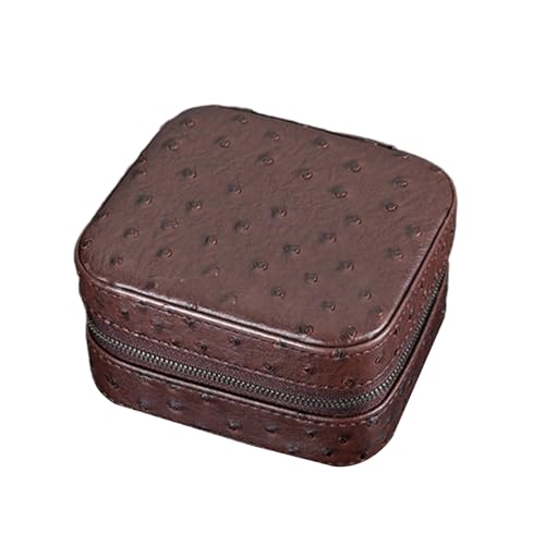 Uhren-Reiseetui mit Muster, PU-Leder, 2 Fächer, Armbanduhr-Halter, Schmuckschatulle für Mode-Liebhaber Uhren-Reiseetui mit Muster, PU-Leder, 2 Fächer, Armbanduhr-Halter, Schmuckschatulle für Mode-Liebhaber von Generisch