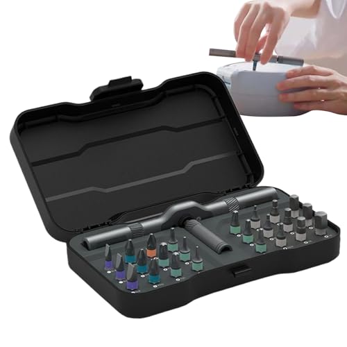 Ultimatee ScreverDriver Bit Set - Premium -Sicherheitsbits Set | Bohrerwartungsinteressium für Bohrerschraubendreher | 24x/setzt Hochleistungs-Mehrzweck-Magnetreparaturzubehör für Projekte Konstruktio Ultimatee ScreverDriver Bit Set - Premium -Sicherheitsbits Set | Bohrerwartungsinteressium für Bohrerschraubendreher | 24x/setzt Hochleistungs-Mehrzweck-Magnetreparaturzubehör für Projekte Konstruktio von Generisch