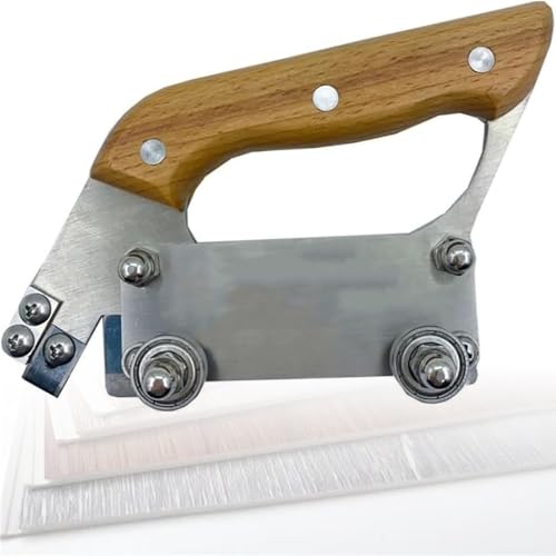Ultra-Lite Bodenschneider, Bodenfugenschneider, U-Form, Laminat- und Vinylschneider (0–3 mm), funktioniert mit Vinyl-Planke von Generisch