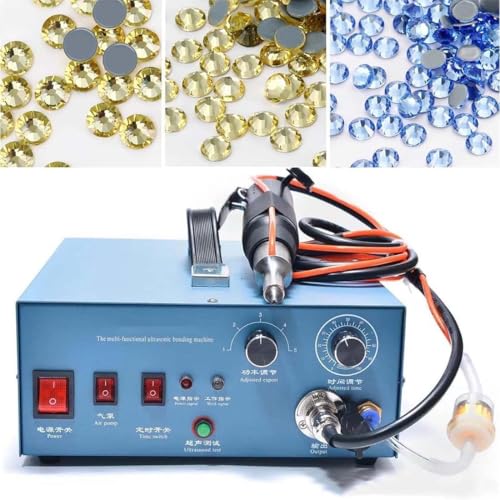 Ultraschall-Strass- und Perlen-Setzmaschine, kein Kleber, Kristall- und Perlenpresse, Befestigungswerkzeug für Kleidung, Schuhe, Taschen und Dekorationen Ultraschall-Strass- und Perlen-Setzmaschine, kein Kleber, Kristall- und Perlenpresse, Befestigungswerkzeug für Kleidung, Schuhe, Taschen und Dekorationen von Generisch