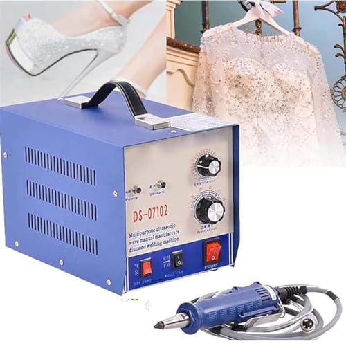 Ultraschall-Strass- und Perlen-Setzmaschine – Hochgeschwindigkeits-Applikator für Kleidung, Schuhe, Taschen und Dekorationen Ultraschall-Strass- und Perlen-Setzmaschine – Hochgeschwindigkeits-Applikator für Kleidung, Schuhe, Taschen und Dekorationen von Generisch