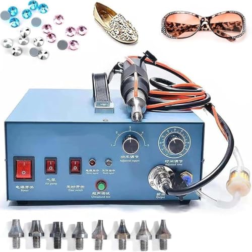 Ultraschall-Strass- und Perlen-Setzmaschine – Hochgeschwindigkeits-Applikator für Mode & Dekor Ultraschall-Strass- und Perlen-Setzmaschine – Hochgeschwindigkeits-Applikator für Mode & Dekor von Generisch