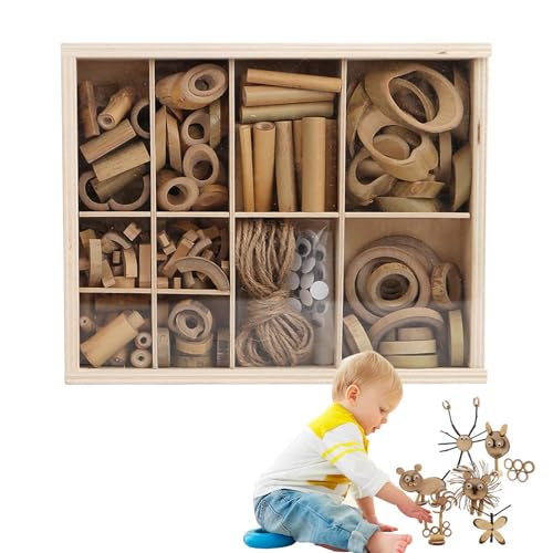 Unfinished Wood Crafts, Wood Craft Ornament, Versatile Parts, Smooth Safe Material, Wooden Art Supplies for 3+, School, Birthday, Preschool, Easter, Classroom Unfinished Wood Crafts, Wood Craft Ornament, Versatile Parts, Smooth Safe Material, Wooden Art Supplies for 3+, School, Birthday, Preschool, Easter, Classroom von Generisch