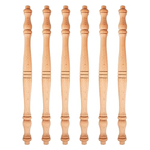 Unlackierte Baluster-Spindeln aus Holz für Heimwerker, Treppenhäuser, Möbel und Holzbearbeitung, verbessern Heimwerker-Projekte Unlackierte Baluster-Spindeln aus Holz für Heimwerker, Treppenhäuser, Möbel und Holzbearbeitung, verbessern Heimwerker-Projekte von Generisch