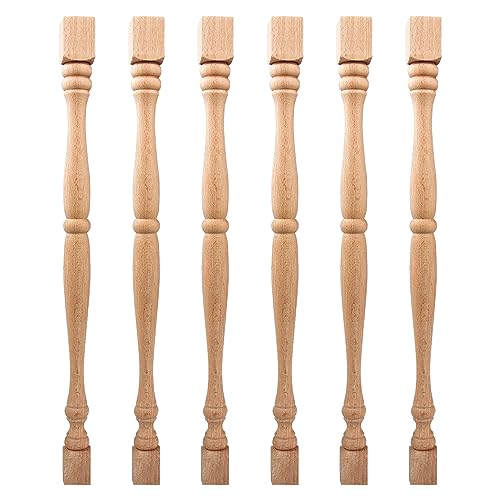 Unlackierte Baluster-Spindeln aus Holz für Heimwerker, Treppenhäuser, Möbel und Holzbearbeitung, verbessern Heimwerker-Projekte Unlackierte Baluster-Spindeln aus Holz für Heimwerker, Treppenhäuser, Möbel und Holzbearbeitung, verbessern Heimwerker-Projekte von Generisch