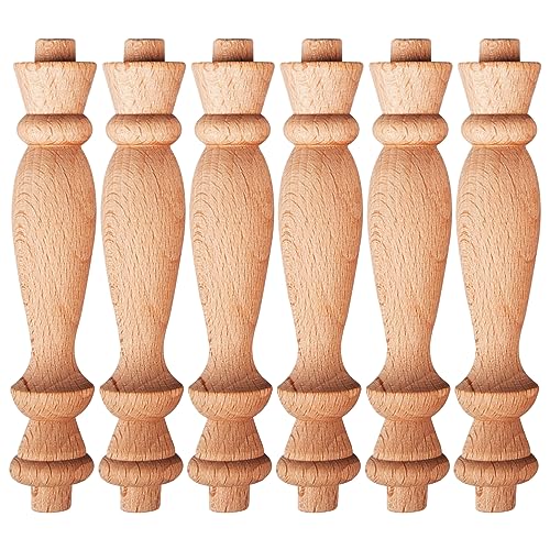 Unlackierte Baluster-Spindeln aus Holz für Heimwerker, Treppenhäuser, Möbel und Holzbearbeitung, verbessern Heimwerker-Projekte Unlackierte Baluster-Spindeln aus Holz für Heimwerker, Treppenhäuser, Möbel und Holzbearbeitung, verbessern Heimwerker-Projekte von Generisch