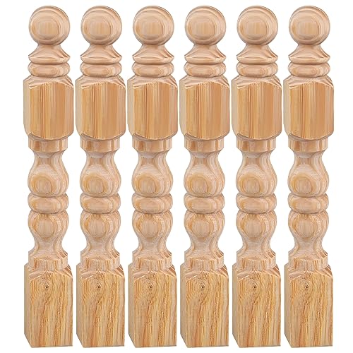 Unlackierte Baluster-Spindeln aus Holz für Heimwerker, Treppenhäuser, Möbel und Holzbearbeitung, verbessern Heimwerker-Projekte Unlackierte Baluster-Spindeln aus Holz für Heimwerker, Treppenhäuser, Möbel und Holzbearbeitung, verbessern Heimwerker-Projekte von Generisch