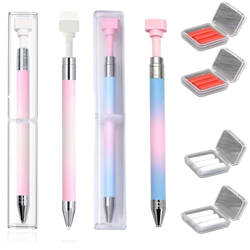 Upgrade Automatic Refillable Wax Pen, Diamond Art Painting Pen, Automatic Refillable Wax Pens for Diamond Painting (2pcs) von Generisch