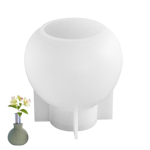 Vasen-Silikonformen, Blumentopfform,Weiche Blumenvasen-Bastelformen aus Silikon | Wiederverwendbare antihaftbeschichtete Bastelbedarfsartikel, multifunktionale Gießformen für Harz, Wachs, Ton, Beton Vasen-Silikonformen, Blumentopfform,Weiche Blumenvasen-Bastelformen aus Silikon | Wiederverwendbare antihaftbeschichtete Bastelbedarfsartikel, multifunktionale Gießformen für Harz, Wachs, Ton, Beton von Generisch