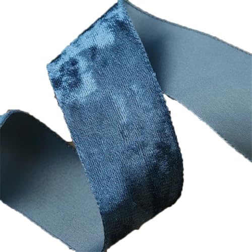 Veloursbänder zum Selbermachen, Fliege, Haarzubehör, Materialien, handgefertigt, Basteln, Dekoration, Blau, 9,1 m, 15 mm Veloursbänder zum Selbermachen, Fliege, Haarzubehör, Materialien, handgefertigt, Basteln, Dekoration, Blau, 9,1 m, 15 mm von Generisch