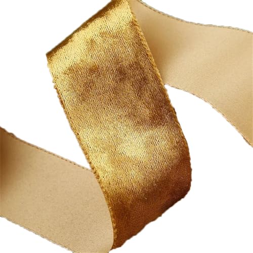 Veloursbänder zum Selbermachen, Fliege, Haarzubehör, Materialien, handgefertigt, Basteln, Dekoration, Gelb, 9,1 m, 15 mm Veloursbänder zum Selbermachen, Fliege, Haarzubehör, Materialien, handgefertigt, Basteln, Dekoration, Gelb, 9,1 m, 15 mm von Generisch