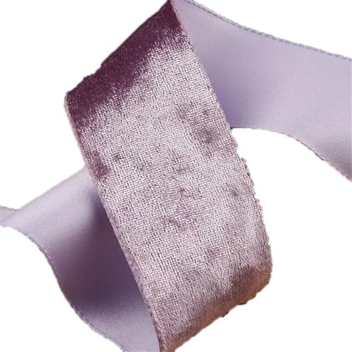 Veloursbänder zum Selbermachen, Fliege, Haarzubehör, Materialien, handgefertigt, Basteln, Dekoration, Lila, 9,1 m, 40 mm Veloursbänder zum Selbermachen, Fliege, Haarzubehör, Materialien, handgefertigt, Basteln, Dekoration, Lila, 9,1 m, 40 mm von Generisch
