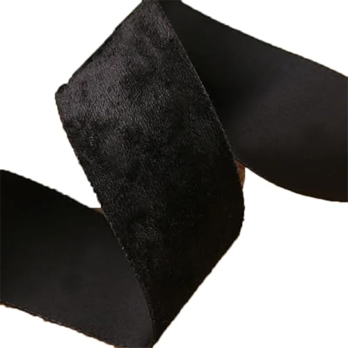 Veloursbänder zum Selbermachen, Fliege, Haarzubehör, handgefertigt, 2,5 cm, 3,8 cm, Schwarz, 25 mm Veloursbänder zum Selbermachen, Fliege, Haarzubehör, handgefertigt, 2,5 cm, 3,8 cm, Schwarz, 25 mm von Generisch