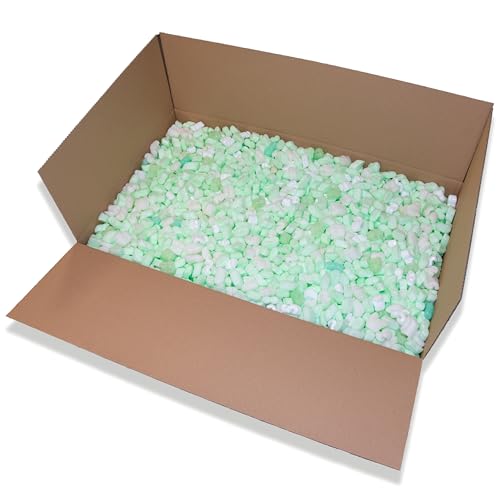 Verpackungschips, Füllmaterial, Polsterchips im Karton 48,5x80x31 (120 Liter) von Generisch
