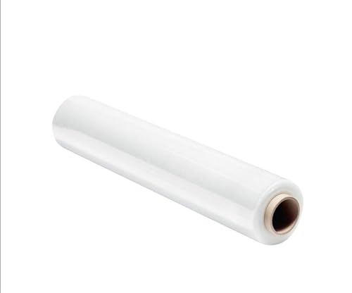 Verpackungsfolie, dehnbar, transparent, 50 cm x 300 m, Weiß Verpackungsfolie, dehnbar, transparent, 50 cm x 300 m, Weiß von Generisch