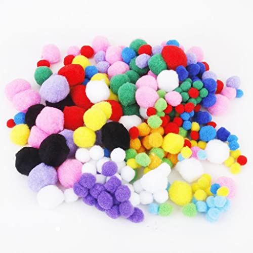 Verschiedene Pompons, heiße Farben, Bastelbedarf, 300 Stück Verschiedene Pompons, heiße Farben, Bastelbedarf, 300 Stück von Generisch