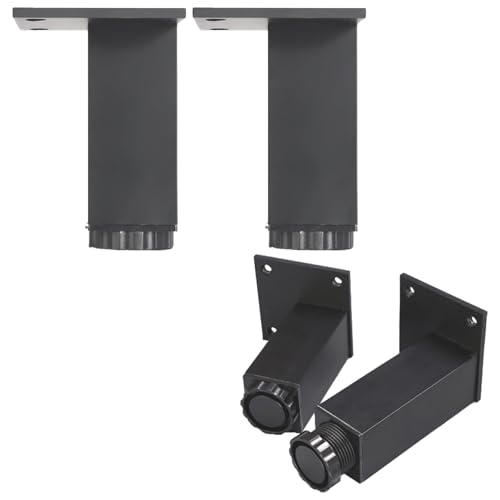 Verstellbare Couchbeine, 20 cm, Aluminiumlegierung, Möbelbeine, 4 Stück, eloxierte Oberfläche, vielseitige Höhe: 6–40 cm, ideal für Sofas und Tische Verstellbare Couchbeine, 20 cm, Aluminiumlegierung, Möbelbeine, 4 Stück, eloxierte Oberfläche, vielseitige Höhe: 6–40 cm, ideal für Sofas und Tische von Generisch