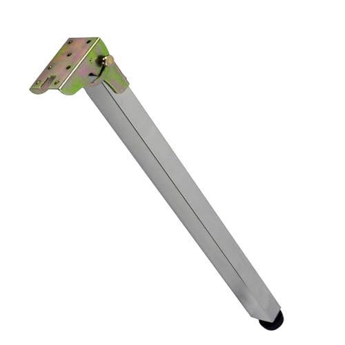 Verstellbare Edelstahl-Möbelbeine, faltbare Hebetischbeine für Bar und Schreibtisch, 30 cm - 130 cm, mit schützender Basis und Schrauben, Heimwerker Verstellbare Edelstahl-Möbelbeine, faltbare Hebetischbeine für Bar und Schreibtisch, 30 cm - 130 cm, mit schützender Basis und Schrauben, Heimwerker von Generisch