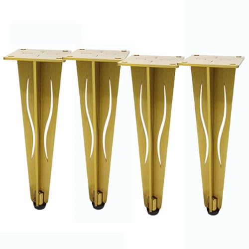 Verstellbare Edelstahl-Möbelbeine – 12 cm Höhe gebürstet schwarz – perfekt für Tische, Betten, Schränke und Sofas – Ersatzfüße für moderne Möbel Verstellbare Edelstahl-Möbelbeine – 12 cm Höhe gebürstet schwarz – perfekt für Tische, Betten, Schränke und Sofas – Ersatzfüße für moderne Möbel von Generisch