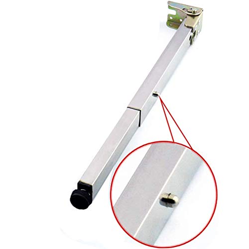 Verstellbare Edelstahl-Teleskop-Möbelbeine, 75 cm, Hubtisch- und Schrankfüße, zusammenklappbar, Metall, Esstischstütze, Tischsäule mit Schrauben Verstellbare Edelstahl-Teleskop-Möbelbeine, 75 cm, Hubtisch- und Schrankfüße, zusammenklappbar, Metall, Esstischstütze, Tischsäule mit Schrauben von Generisch
