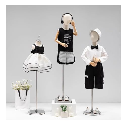 Verstellbare Kinderpuppe für Kinder im Alter von 2–8 Jahren, leicht, mit verdicktem Metallrahmen, ideal für Modedesign, Ausstellung und DIY-Projekte Verstellbare Kinderpuppe für Kinder im Alter von 2–8 Jahren, leicht, mit verdicktem Metallrahmen, ideal für Modedesign, Ausstellung und DIY-Projekte von Generisch