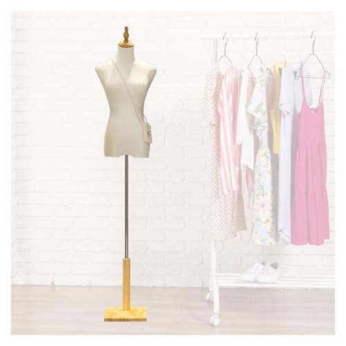 Verstellbare Kleiderform, Torso zum Schneidern, Nähen und Schmuck-Display, mit vielseitigem Ständer von Generisch