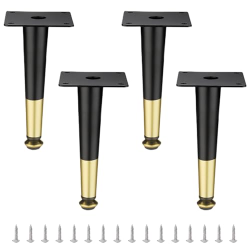Verstellbare Metall-Möbelbeine für Schränke und Sofas, DIY-Ersatzfüße für Tisch und Schreibtisch, Höhe 15,5 cm Verstellbare Metall-Möbelbeine für Schränke und Sofas, DIY-Ersatzfüße für Tisch und Schreibtisch, Höhe 15,5 cm von Generisch