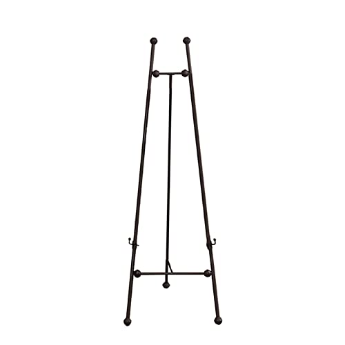 Verstellbare Metall-Staffelei, Ständer, leicht, zusammenklappbar, für Poster, Hochzeitsschilder, Fotos, 120/150 cm Höhe, schwarzes Finish, ideal für Veranstaltungen, Ausstellungen und Präsentationen Verstellbare Metall-Staffelei, Ständer, leicht, zusammenklappbar, für Poster, Hochzeitsschilder, Fotos, 120/150 cm Höhe, schwarzes Finish, ideal für Veranstaltungen, Ausstellungen und Präsentationen von Generisch