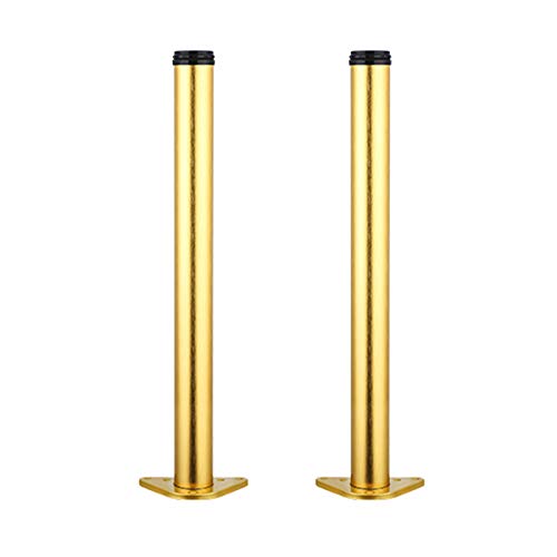 Verstellbare Metall-Tischbeine, 2 Stück, DIY-Möbelbeschläge für Schränke, 20–130 cm, inklusive Schrauben und Schraubendreher, 6 Farben, für Büro, Küche, Esstisch von Generisch
