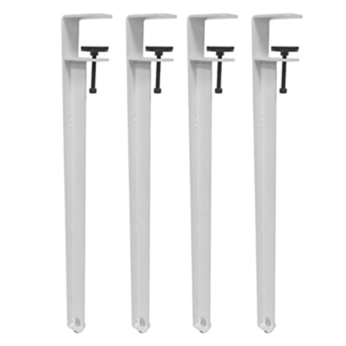 Verstellbare Metall-Tischbeine für Couchtisch, Esstisch, Schreibtisch, Konsole, F-Form, ohne Bohren, inklusive Schutzpolster und Inbusschlüssel, 40 cm, schwarz, stabile Eisen-Möbelbeine Verstellbare Metall-Tischbeine für Couchtisch, Esstisch, Schreibtisch, Konsole, F-Form, ohne Bohren, inklusive Schutzpolster und Inbusschlüssel, 40 cm, schwarz, stabile Eisen-Möbelbeine von Generisch