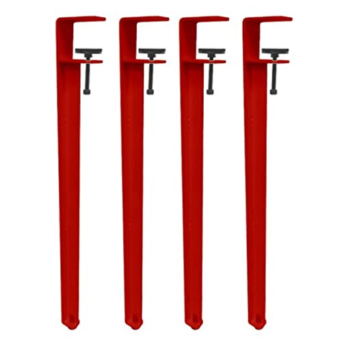 Verstellbare Metall-Tischbeine für DIY-Couchtisch, F-Form, mit Schutzpolster und Inbusschlüssel, Eisen-Möbelbeine, 40 cm, Gelb Verstellbare Metall-Tischbeine für DIY-Couchtisch, F-Form, mit Schutzpolster und Inbusschlüssel, Eisen-Möbelbeine, 40 cm, Gelb von Generisch