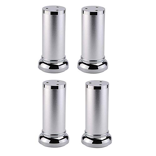 Verstellbare Möbelbeine, 4 Stück, Edelstahl, für Sofas, Betten, Tische und Rahmen, 15 cm Höhe, langlebige und stilvolle Stützfüße für Heimwerker Verstellbare Möbelbeine, 4 Stück, Edelstahl, für Sofas, Betten, Tische und Rahmen, 15 cm Höhe, langlebige und stilvolle Stützfüße für Heimwerker von Generisch
