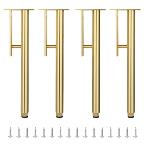 Verstellbare Möbelbeine, Aluminiumlegierung, Ersatzfüße für Sofa, Kommode, Nachttisch, Schrank, 4 Stück, 30 cm Verstellbare Möbelbeine, Aluminiumlegierung, Ersatzfüße für Sofa, Kommode, Nachttisch, Schrank, 4 Stück, 30 cm von Generisch