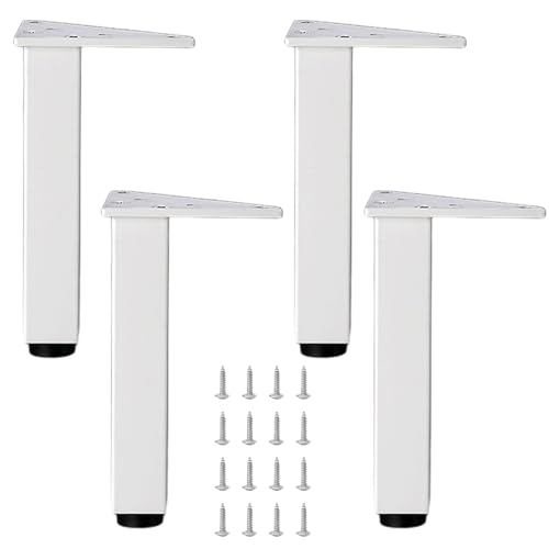 Verstellbare Möbelbeine, Ersatzfüße aus Aluminiumlegierung, für Sofa, Tisch, Schrank, 25 cm Höhe, 4 Stück Verstellbare Möbelbeine, Ersatzfüße aus Aluminiumlegierung, für Sofa, Tisch, Schrank, 25 cm Höhe, 4 Stück von Generisch