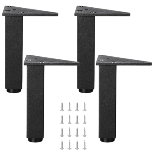 Verstellbare Möbelbeine, Ersatzfüße aus Aluminiumlegierung, für Sofa, Tisch, Schrank, 25 cm Höhe, 4 Stück Verstellbare Möbelbeine, Ersatzfüße aus Aluminiumlegierung, für Sofa, Tisch, Schrank, 25 cm Höhe, 4 Stück von Generisch