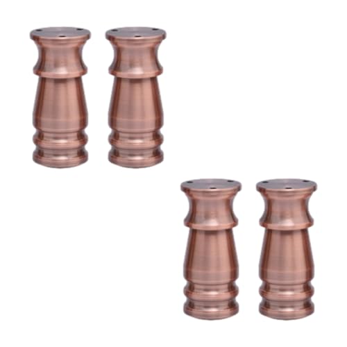 Verstellbare Möbelbeine, runde Couchbeine, Aluminiumlegierung, eloxierte Oberfläche, Höhe 8-15 cm, 4 Stück, Sofa- und Tischfüße Verstellbare Möbelbeine, runde Couchbeine, Aluminiumlegierung, eloxierte Oberfläche, Höhe 8-15 cm, 4 Stück, Sofa- und Tischfüße von Generisch