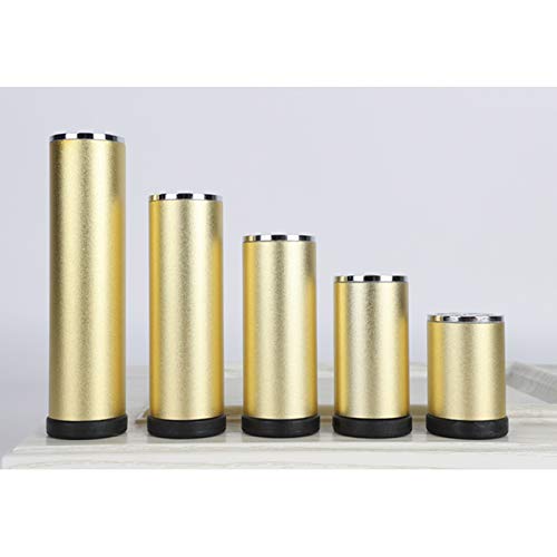 Verstellbare Möbelbeine aus Aluminiumlegierung, 25 cm, Ersatzfüße für Sofa, Kleiderschrank, Couchtisch, stilvolle Unterstützung für Heimdekoration, 4 Stück Verstellbare Möbelbeine aus Aluminiumlegierung, 25 cm, Ersatzfüße für Sofa, Kleiderschrank, Couchtisch, stilvolle Unterstützung für Heimdekoration, 4 Stück von Generisch