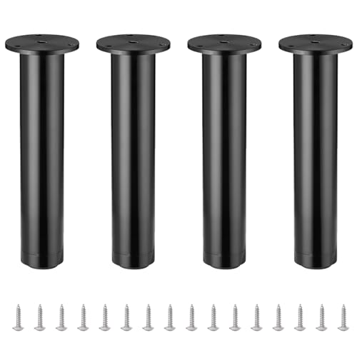 Verstellbare Möbelbeine aus Aluminiumlegierung, 4 Stück, mit rutschfester Matte und Schrauben für Sofas und Schränke, 30 cm Höhe Verstellbare Möbelbeine aus Aluminiumlegierung, 4 Stück, mit rutschfester Matte und Schrauben für Sofas und Schränke, 30 cm Höhe von Generisch