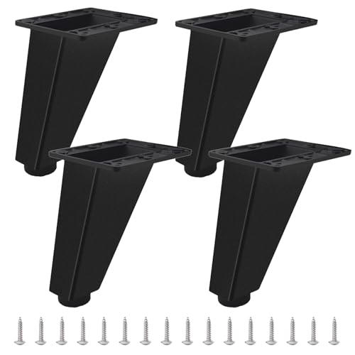 Verstellbare Möbelbeine aus Aluminiumlegierung, Ersatzfüße für Kommode, Tisch, Schrank, 9 cm, 4 Stück Verstellbare Möbelbeine aus Aluminiumlegierung, Ersatzfüße für Kommode, Tisch, Schrank, 9 cm, 4 Stück von Generisch