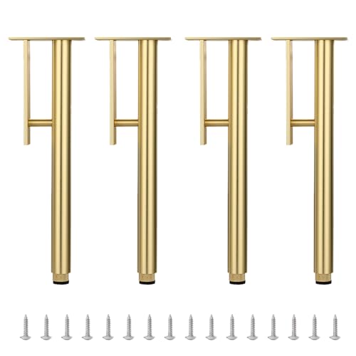 Verstellbare Möbelbeine aus Aluminiumlegierung, Ersatzfüße für Sofa, Kommode, Nachttisch, Schrank, 4 Stück, 30 cm, verbessern Stabilität und Stil Verstellbare Möbelbeine aus Aluminiumlegierung, Ersatzfüße für Sofa, Kommode, Nachttisch, Schrank, 4 Stück, 30 cm, verbessern Stabilität und Stil von Generisch