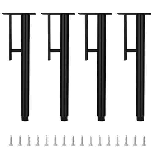 Verstellbare Möbelbeine aus Aluminiumlegierung, Ersatzfüße für Sofa, Kommode, Nachttisch, Schrank, 4 Stück, 30 cm Höhe, perfekt für Heimwerker und moderne Dekoration Verstellbare Möbelbeine aus Aluminiumlegierung, Ersatzfüße für Sofa, Kommode, Nachttisch, Schrank, 4 Stück, 30 cm Höhe, perfekt für Heimwerker und moderne Dekoration von Generisch