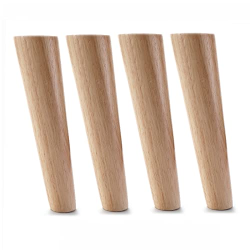 Verstellbare Möbelbeine aus Holz, 25,4 cm, für Couchtische und Schränke, einfache Installation mit Schrauben, stabiles Design, verschönern Sie Ihre Wohnkultur, 4 Stück Verstellbare Möbelbeine aus Holz, 25,4 cm, für Couchtische und Schränke, einfache Installation mit Schrauben, stabiles Design, verschönern Sie Ihre Wohnkultur, 4 Stück von Generisch