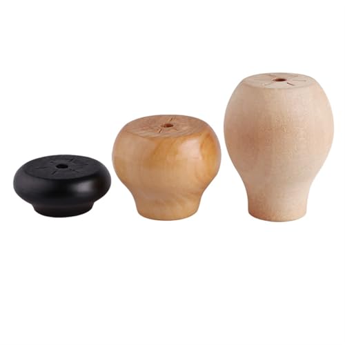 Verstellbare Möbelbeine aus Holz, Retro, 2 cm Höhe, für Schränke, Tische, Stühle, Sofas, Kommoden, stilvolle Holzfarbe, werten Sie Ihre Möbel auf, 4 Stück Verstellbare Möbelbeine aus Holz, Retro, 2 cm Höhe, für Schränke, Tische, Stühle, Sofas, Kommoden, stilvolle Holzfarbe, werten Sie Ihre Möbel auf, 4 Stück von Generisch