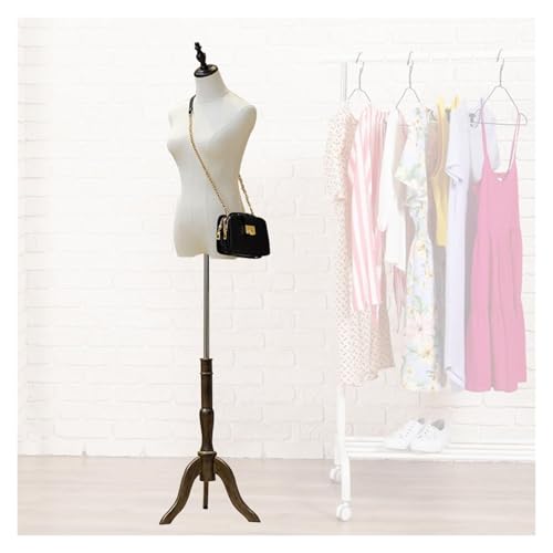 Verstellbare Schaufensterpuppe, weiblich, Höhe 120 cm - 182 cm, zum Schneidern, Nähen und Ausstellen von Schmuck, 3 Basisstile Verstellbare Schaufensterpuppe, weiblich, Höhe 120 cm - 182 cm, zum Schneidern, Nähen und Ausstellen von Schmuck, 3 Basisstile von Generisch