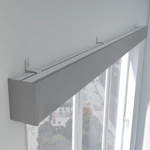 Verstellbare Vorhangschiene aus Metall mit Volant, 3-in-1-Design für einfache Installation, perfekt für Wohnzimmer- und Schlafzimmer-Dekor, vielseitige Fensterbehandlungslösung Verstellbare Vorhangschiene aus Metall mit Volant, 3-in-1-Design für einfache Installation, perfekt für Wohnzimmer- und Schlafzimmer-Dekor, vielseitige Fensterbehandlungslösung von Generisch