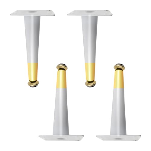 Verstellbare konische Möbelbeine, 4 Stück, Eisen-Schrankfüße, eloxierte Oberfläche, Höhe 10,5–72,5 cm, perfekt für Sofas, Tische und Heimdekor-Verbesserungen. Verstellbare konische Möbelbeine, 4 Stück, Eisen-Schrankfüße, eloxierte Oberfläche, Höhe 10,5–72,5 cm, perfekt für Sofas, Tische und Heimdekor-Verbesserungen. von Generisch