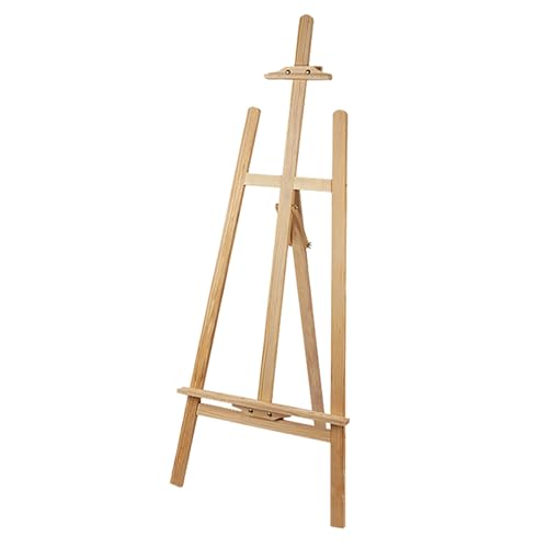 Verstellbarer Holz-Staffelei-Ständer für Fliesen – Einzelhandel & Ausstellung Handwerk Fair Supplies 170 cm/67 braun – perfekt für Baumaterialien & kreative Displays von Generisch