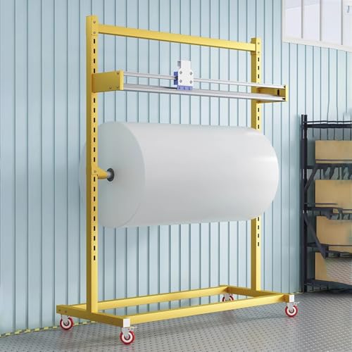 Verstellbarer Luftpolsterfolienspender mit integriertem Schneider, robuster Verpackungsrollenhalter für sicheres Verpacken in Lagern, Werkstätten und Labors Verstellbarer Luftpolsterfolienspender mit integriertem Schneider, robuster Verpackungsrollenhalter für sicheres Verpacken in Lagern, Werkstätten und Labors von Generisch
