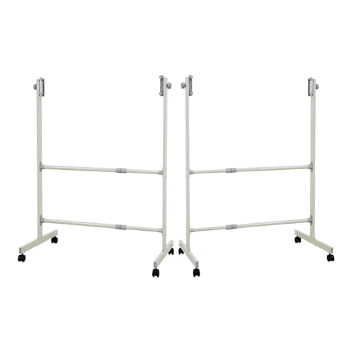Verstellbarer Whiteboard-Ständer – bewegliche Metall-Staffelei für Kreidetafel und trocken abwischbare Tafel, ideal für Heimbüro und Klassenzimmer Verstellbarer Whiteboard-Ständer – bewegliche Metall-Staffelei für Kreidetafel und trocken abwischbare Tafel, ideal für Heimbüro und Klassenzimmer von Generisch