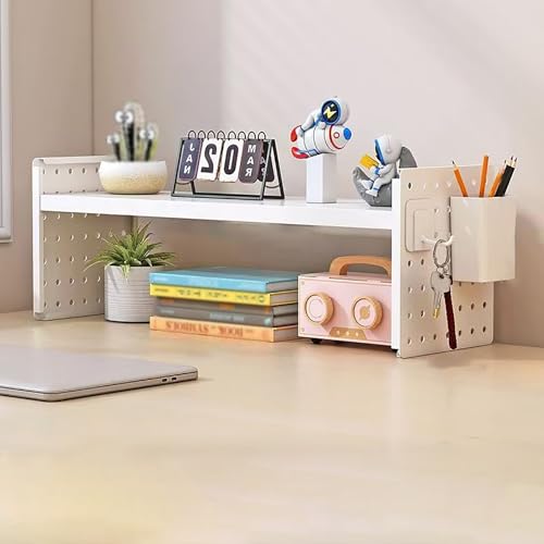 Verstellbares Schreibtisch-Bücherregal aus Holz – 3-stöckiges Regal für Büro und Zuhause – ordentlich für Schreibtisch und Kommode – 50 x 20 cm Bücherregal Verstellbares Schreibtisch-Bücherregal aus Holz – 3-stöckiges Regal für Büro und Zuhause – ordentlich für Schreibtisch und Kommode – 50 x 20 cm Bücherregal von Generisch